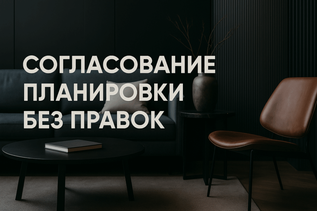 Эффективное согласование планировки интерьера с клиентом: как избежать бесконечных правок и закрепить финальный вариант документально