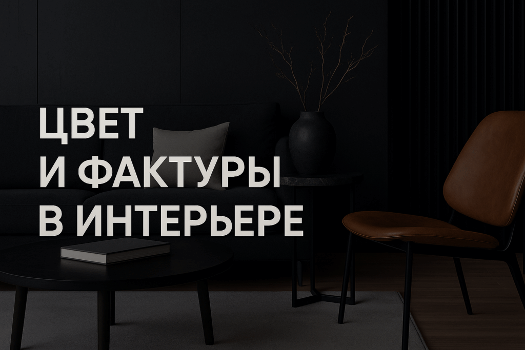 Идеальные сочетания цвета и фактур в интерьере: как избежать ошибок и выгодно презентовать палитру клиенту