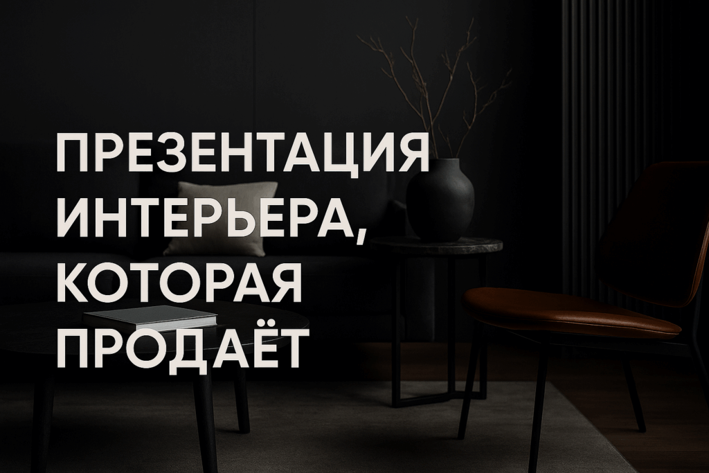 Как идеально презентовать интерьер: пошаговый план, чтобы клиент сразу сказал да и не ушел к конкурентам