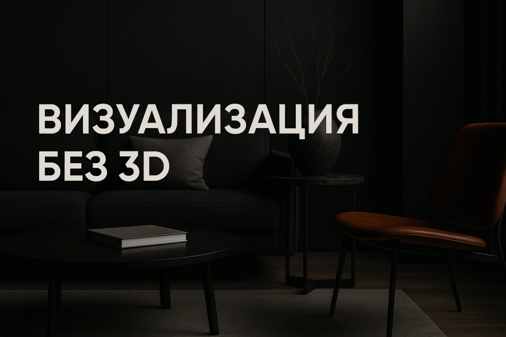 Как быстро и бюджетно визуализировать интерьер без сложного 3D: коллажи, эскизы и мудборды для эффективного объяснения идеи клиенту